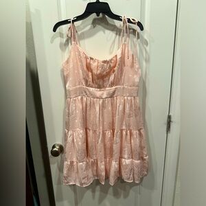 Light pink sundress. Flowy and comfortable!